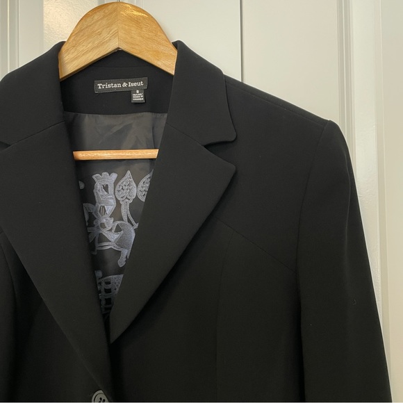 Tristan Women Black Blazer - Picture 3 of 14